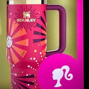 Authentic NIB Stanley Vault Limited Edition Barbie 80’s Dynamite 40oz Quencher